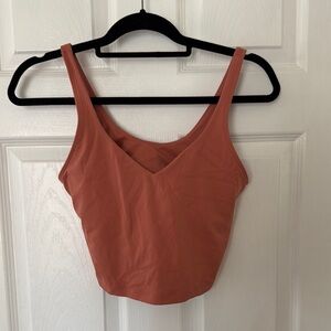 Lululemon Align Tank Top Rustic Coral size 8